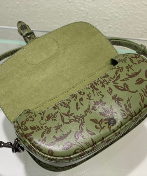 1:1 Replica Christian Dior Bobby East-West Bag Green, For Women, Women’s Handbags 8.5in/21cm CD