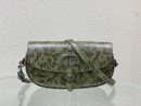 1:1 Replica Christian Dior Bobby East-West Bag Green, For Women, Women’s Handbags 8.5in/21cm CD