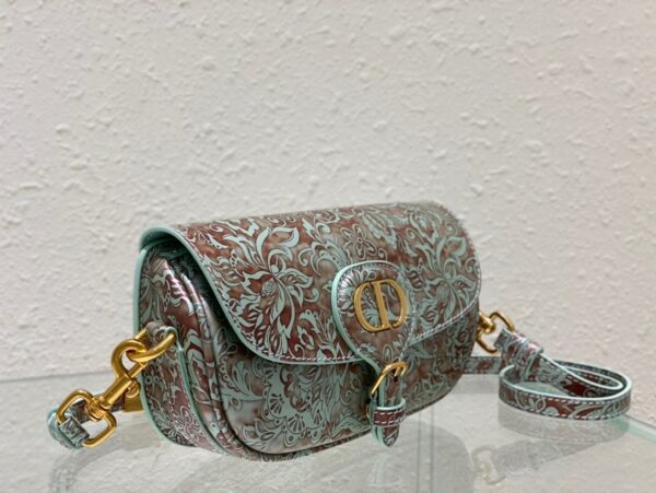 1:1 Replica Christian Dior Bobby East-West Bag Turquoise, For Women, Women’s Handbags 8.5in/21cm CD