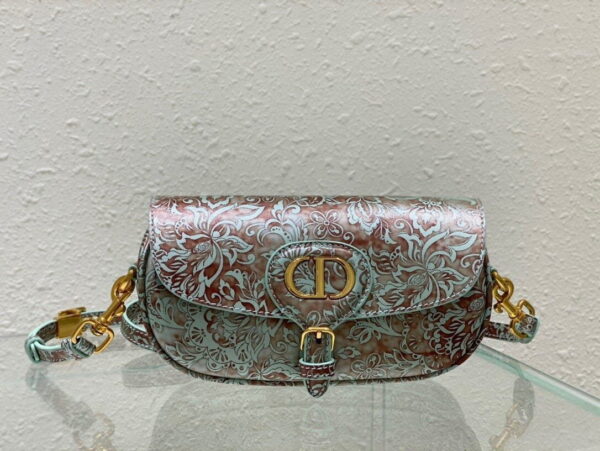 1:1 Replica Christian Dior Bobby East-West Bag Turquoise, For Women, Women’s Handbags 8.5in/21cm CD