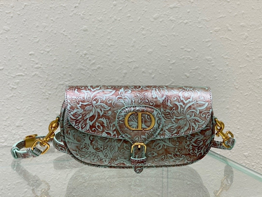 1:1 Replica Christian Dior Bobby East-West Bag Turquoise, For Women, Women’s Handbags 8.5in/21cm CD