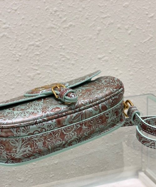 1:1 Replica Christian Dior Bobby East-West Bag Turquoise, For Women, Women’s Handbags 8.5in/21cm CD