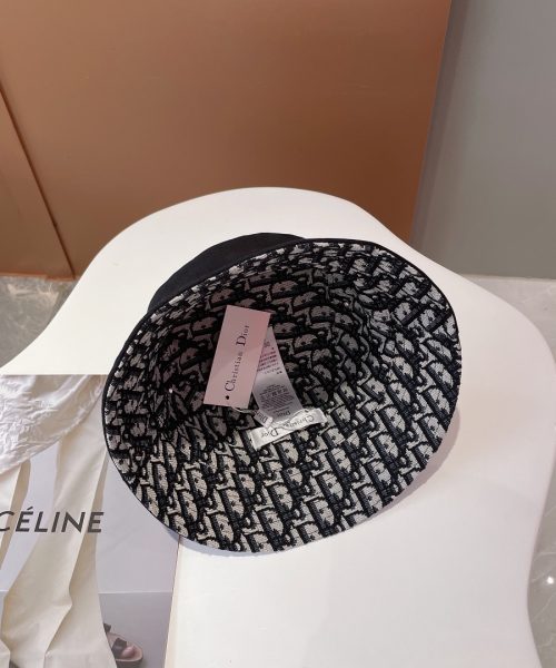 Christian Dior Bucket Hat Black Hat