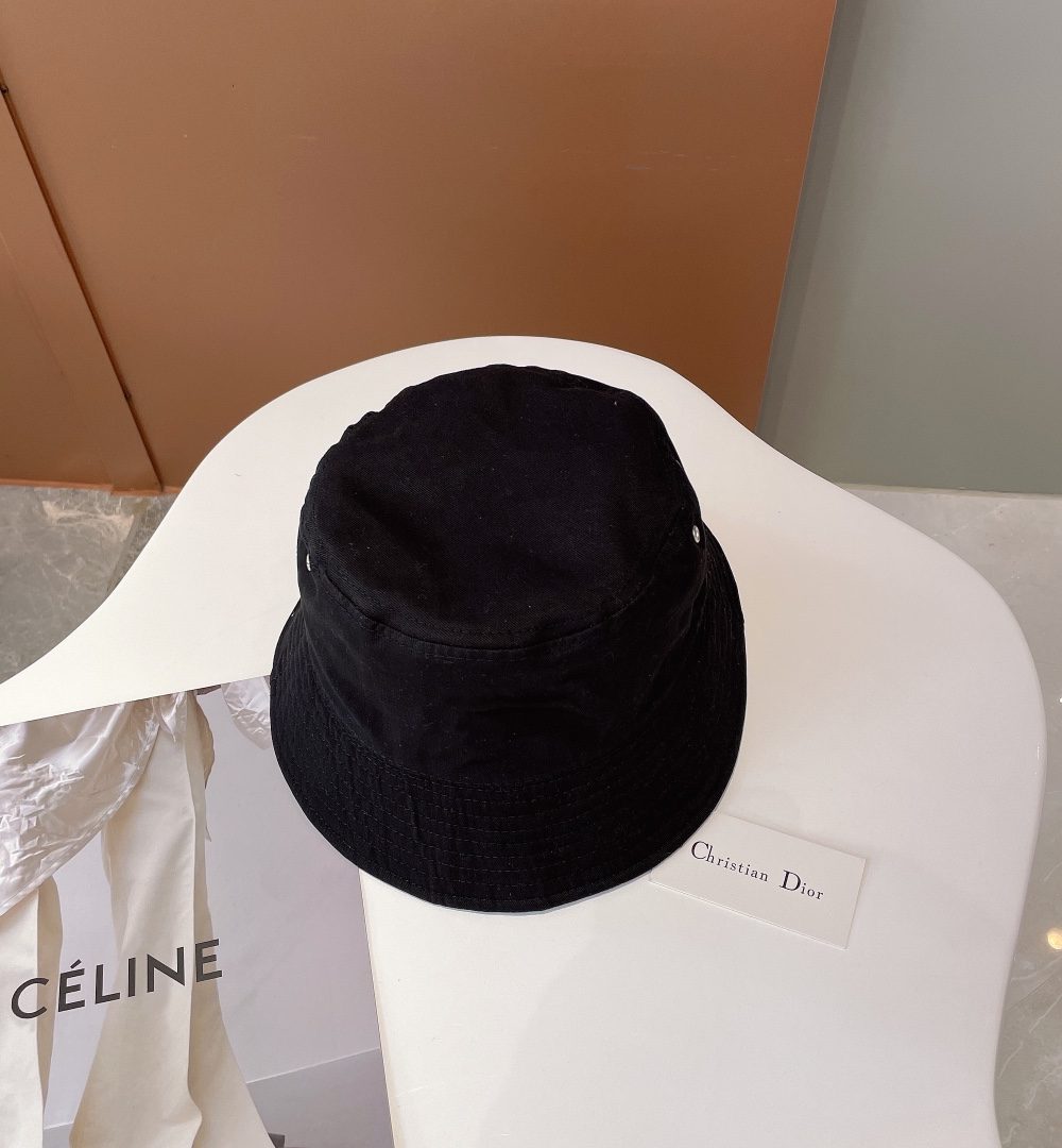 Christian Dior Bucket Hat Black Hat