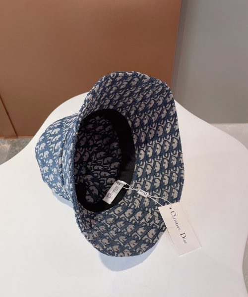 Christian Dior Bucket Hat Dark Blue Hat