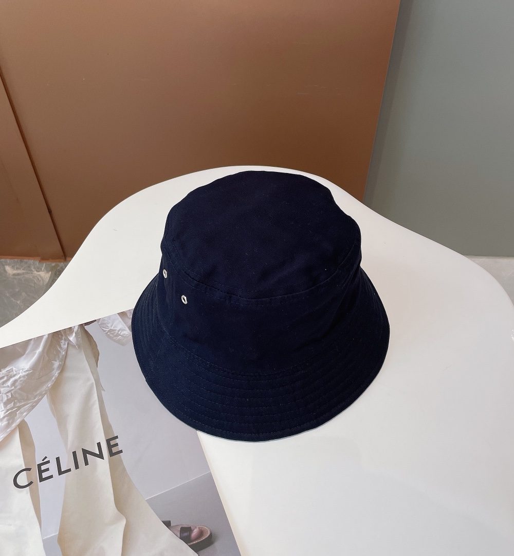 Christian Dior Bucket Hat Dark Blue Hat