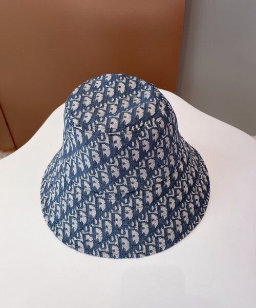 Christian Dior Bucket Hat Dark Blue Hat
