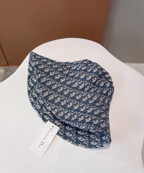 Christian Dior Bucket Hat Dark Blue Hat