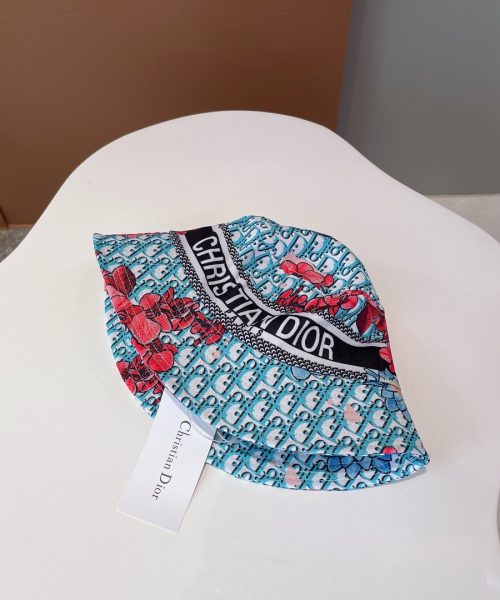 Christian Dior Bucket Hat Light Blue Hat
