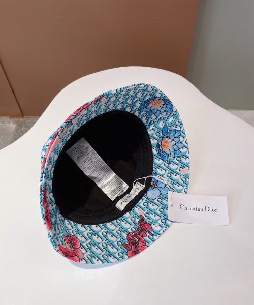 Christian Dior Bucket Hat Light Blue Hat