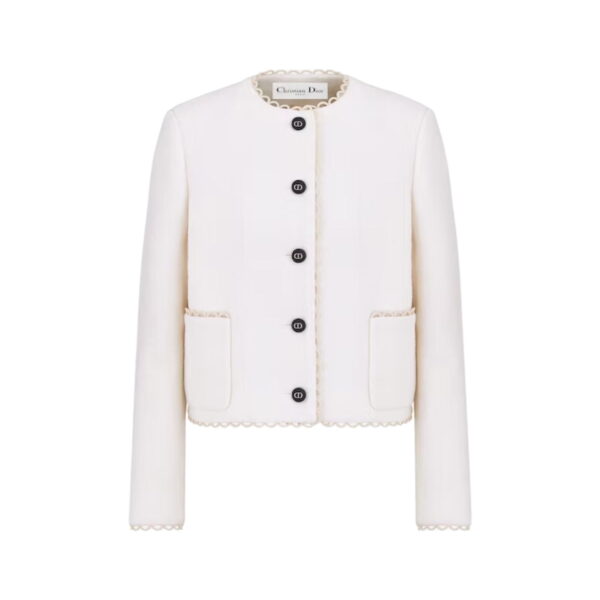 Christian Dior Cropped Jacket For Women - 411V57P1571_X0300