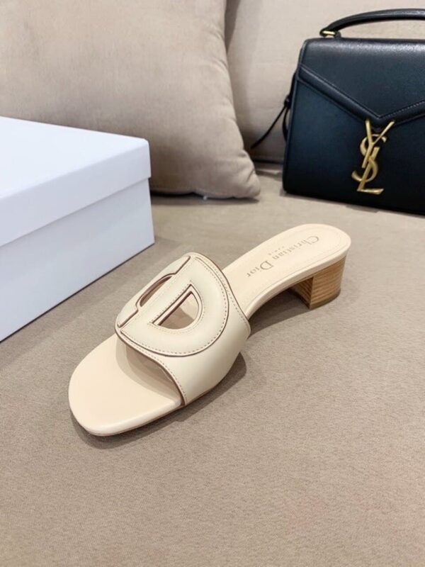 Christian Dior D Club Slide Beige For Women CD