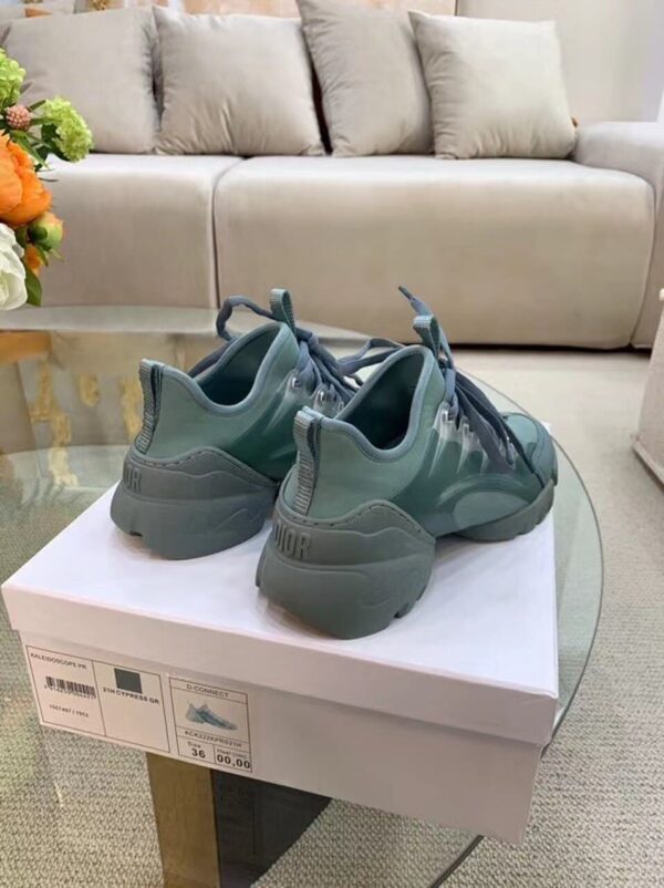 Christian Dior D-Connect Sneaker Technical Fabric Blue For Women CD