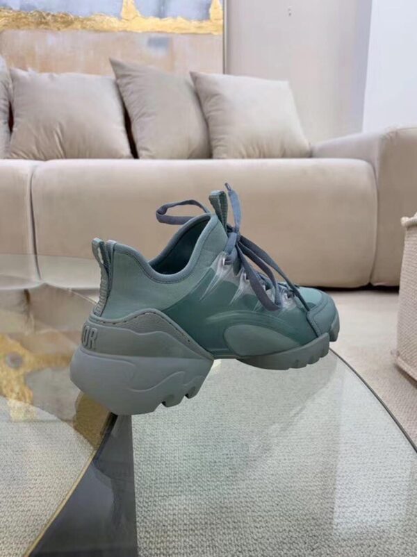 Christian Dior D-Connect Sneaker Technical Fabric Blue For Women CD