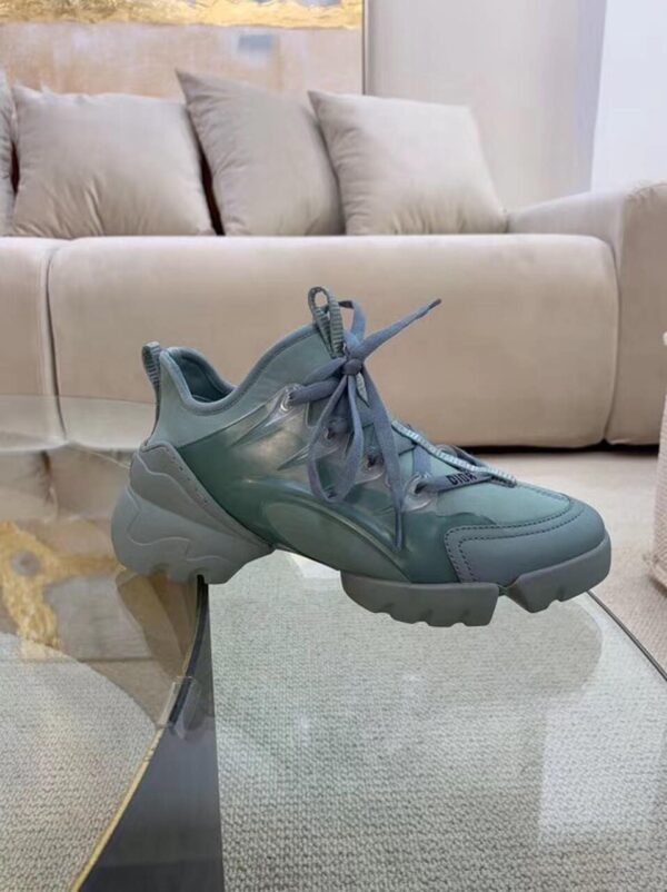 Christian Dior D-Connect Sneaker Technical Fabric Blue For Women CD