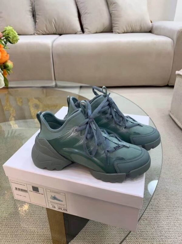 Christian Dior D-Connect Sneaker Technical Fabric Blue For Women CD