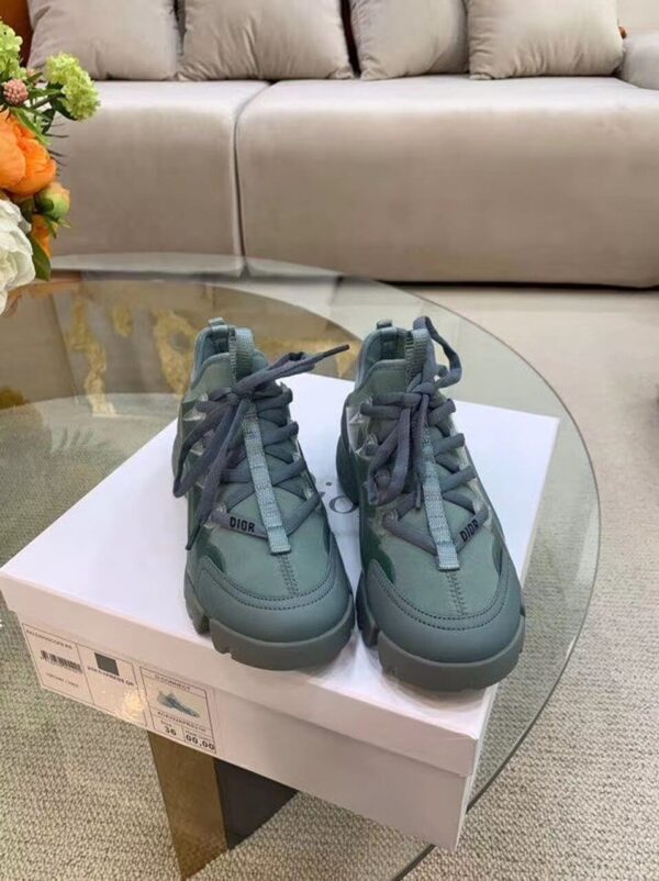 Christian Dior D-Connect Sneaker Technical Fabric Blue For Women CD