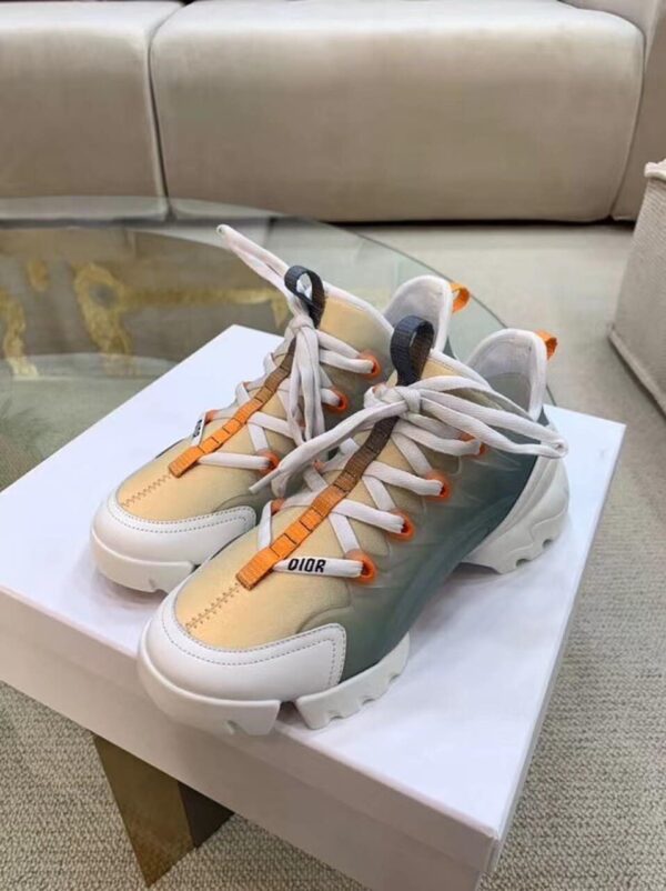Christian Dior D-Connect Sneaker Technical Fabric Multi Color For Women CD