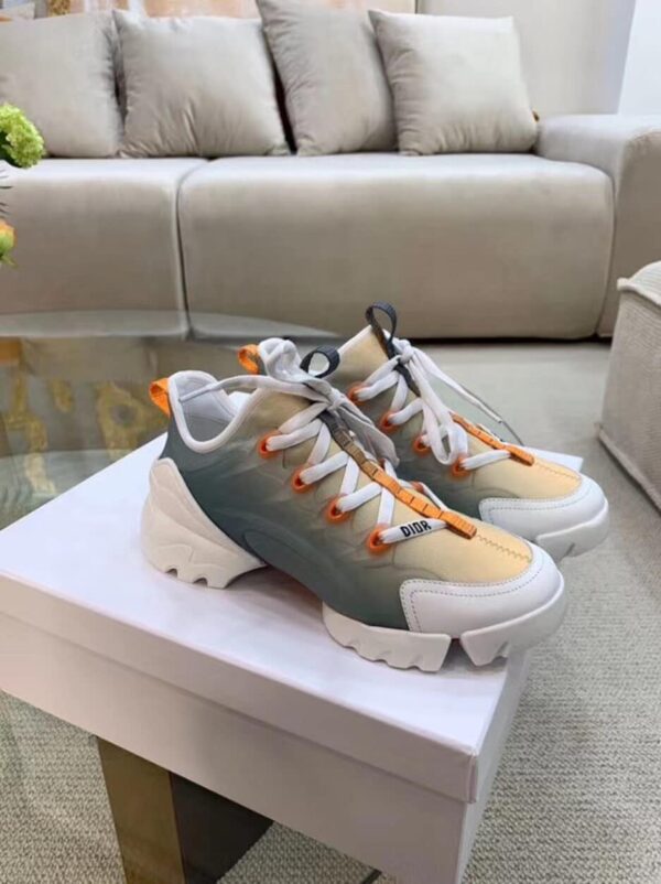 Christian Dior D-Connect Sneaker Technical Fabric Multi Color For Women CD