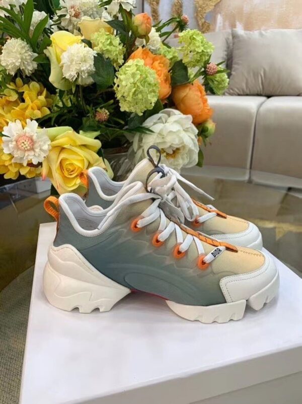 Christian Dior D-Connect Sneaker Technical Fabric Multi Color For Women CD