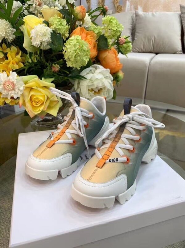 Christian Dior D-Connect Sneaker Technical Fabric Multi Color For Women CD