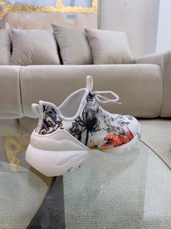 Christian Dior D-Connect Sneaker Technical Fabric Multi Color For Women CD