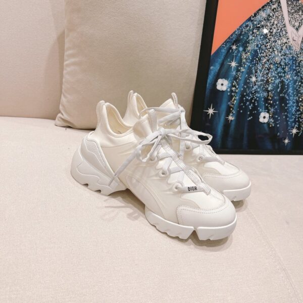 Christian Dior D-Connect Sneaker Technical Fabric White For Women CD KCK222NGG_S10W