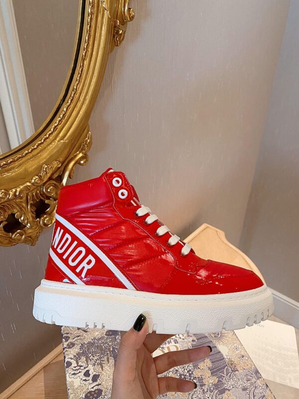 Christian Dior D-Player Patent-Trim Red For Women CD