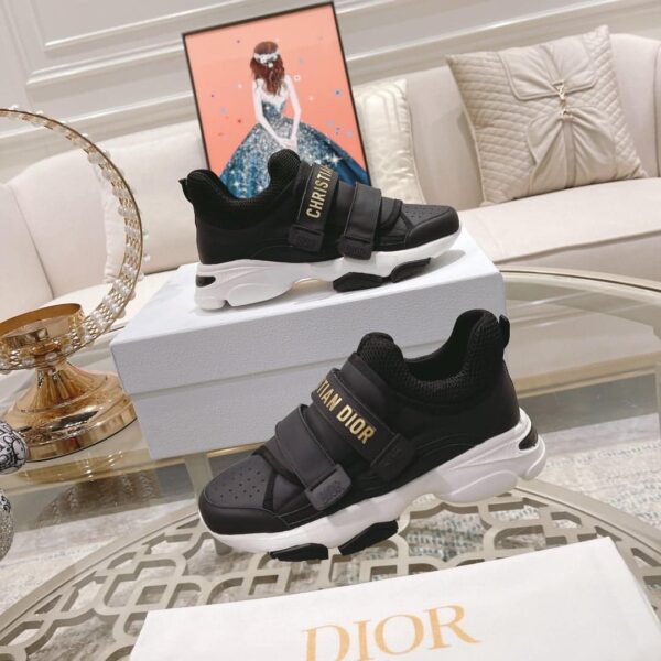 Christian Dior D-Wander Sneaker Technical Fabric Black For Women CD