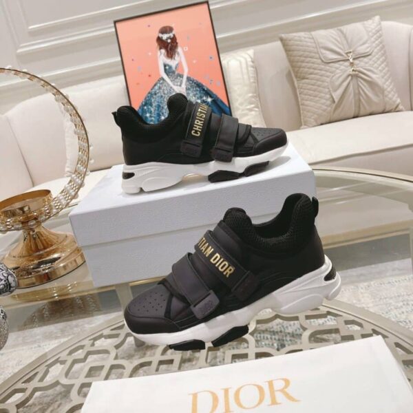 Christian Dior D-Wander Sneaker Technical Fabric Black For Women CD