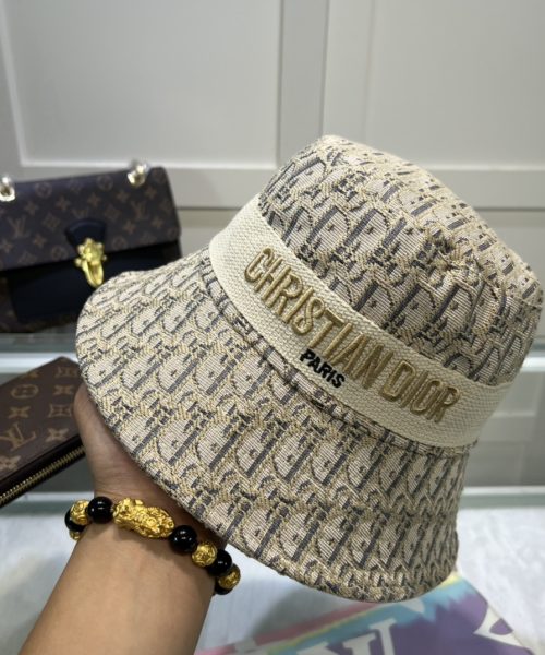 Christian Dior Dioresort Big Brim Hat Beige Hat