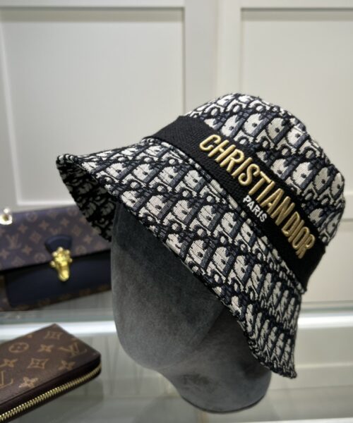 Christian Dior Dioresort Big Brim Hat Black Hat