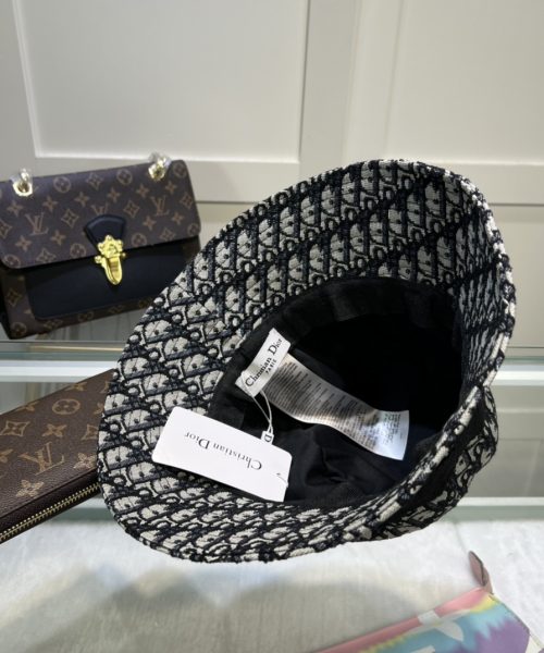 Christian Dior Dioresort Big Brim Hat Black Hat