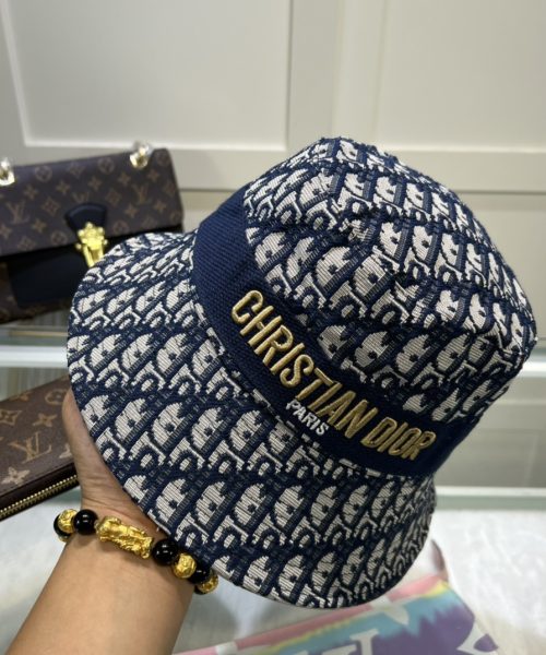 Christian Dior Dioresort Big Brim Hat Dark Blue Hat