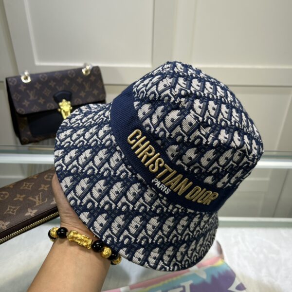 Christian Dior Dioresort Big Brim Hat Dark Blue Hat