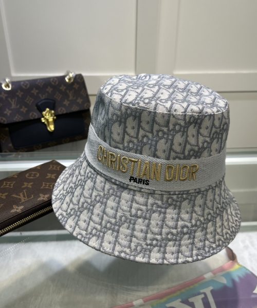 Christian Dior Dioresort Big Brim Hat Grey Hat