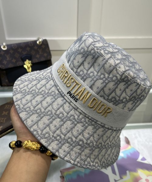 Christian Dior Dioresort Big Brim Hat Grey Hat