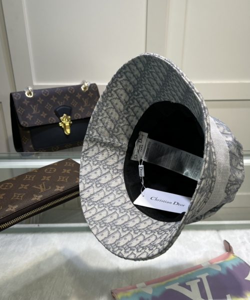 Christian Dior Dioresort Big Brim Hat Grey Hat