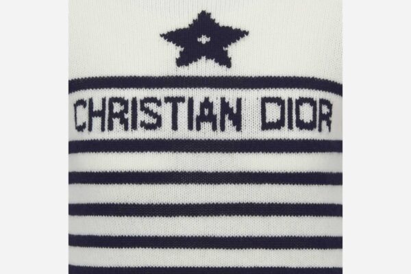 Christian Dior Dioriviera Mariniere Short-Sleeved Sweater For Women- 344S98AM081_X0853