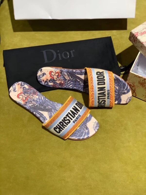 Christian Dior Dway Slide Multi Color For Women CD