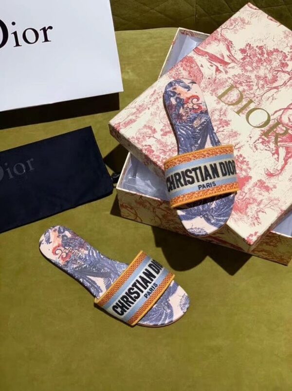 Christian Dior Dway Slide Multi Color For Women CD