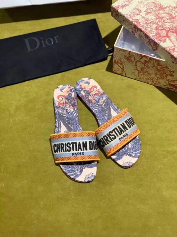 Christian Dior Dway Slide Multi Color For Women CD