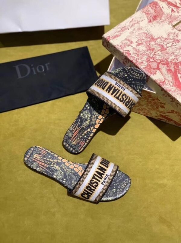 Christian Dior Dway Slide Multi Color For Women CD