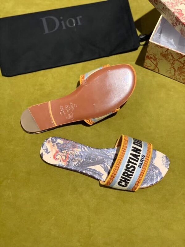 Christian Dior Dway Slide Multi Color For Women CD