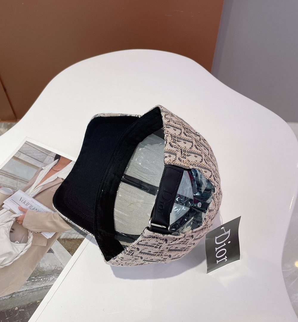 Christian Dior Jack Dior Baseball Cap Grey Cap