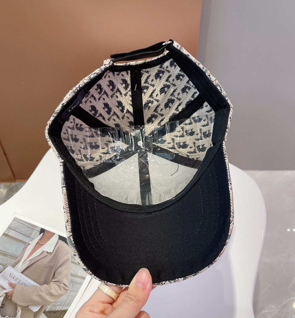 Christian Dior Jack Dior Baseball Cap Grey Cap