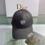 Christian Dior Jack Dior Baseball Cap In Black