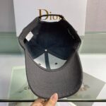 Christian Dior Jack Dior Baseball Cap In Black