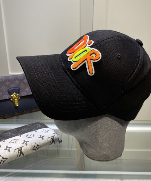 Christian Dior Jack Dior Baseball Cap In Black