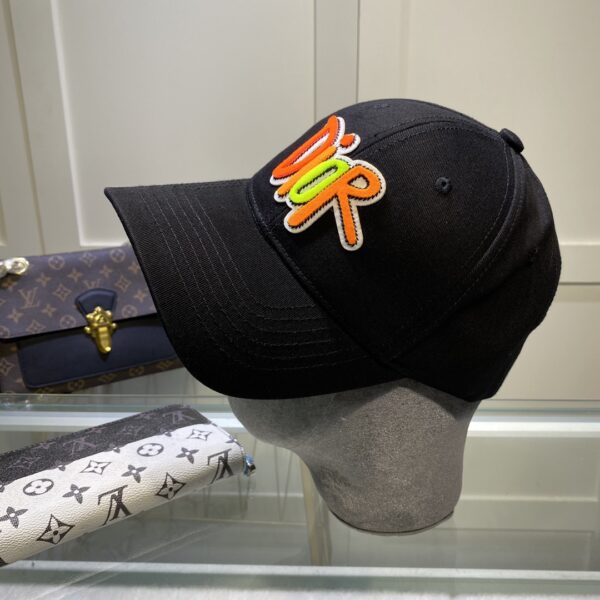 Christian Dior Jack Dior Baseball Cap In Black